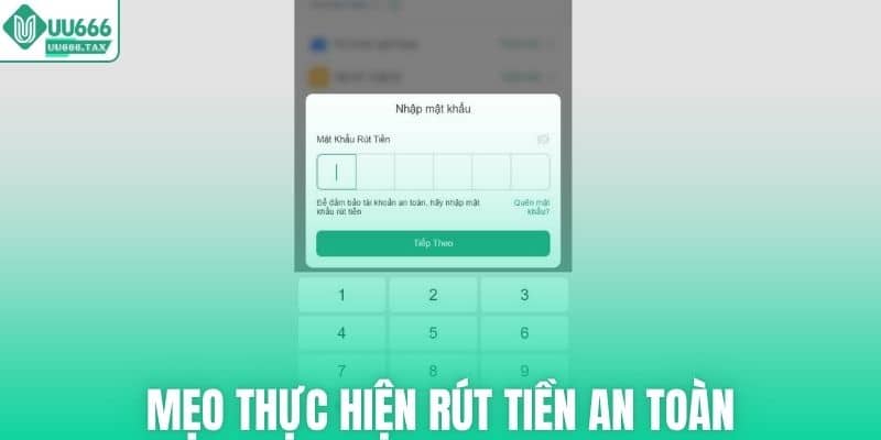 Mẹo rút vốn an toàn